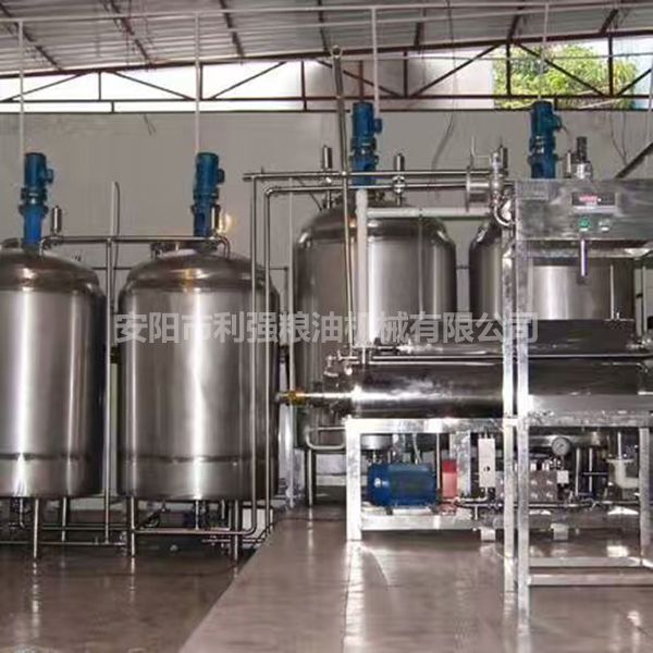 植物油精煉脫蠟設(shè)備