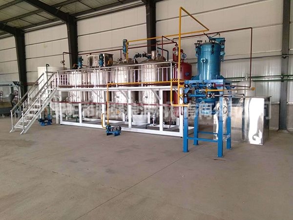 小型植物油精煉生產(chǎn)線(xiàn)
