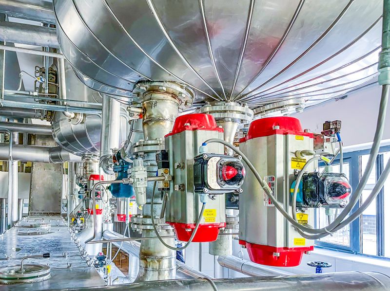 自動化動物油熬制車間