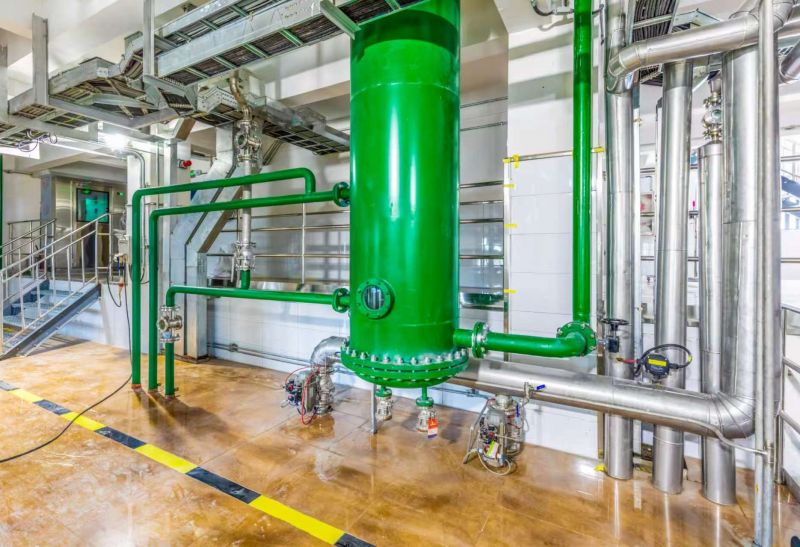 自動化動物油熬車間