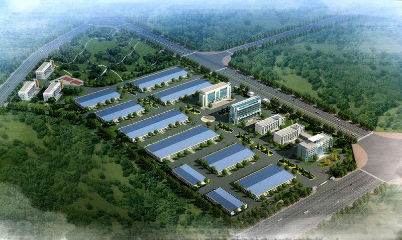 廠區(qū)規(guī)劃鳥(niǎo)瞰圖