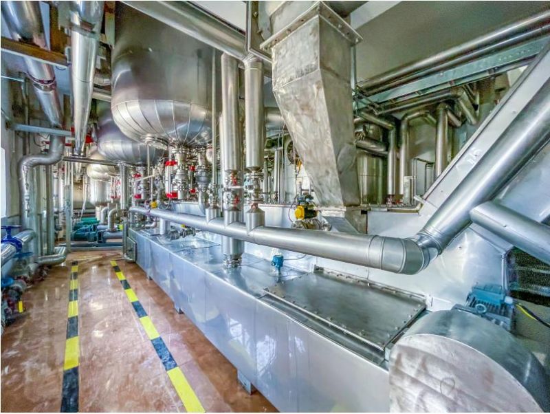 自動化動物油熬煉車間