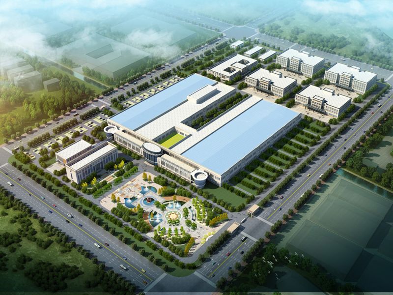 廠區(qū)規(guī)劃鳥(niǎo)瞰圖