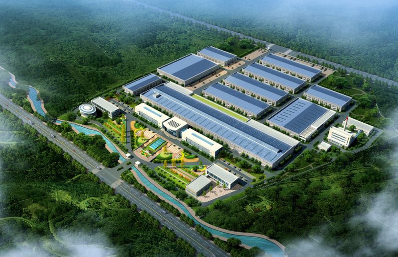 廠區(qū)規(guī)劃鳥(niǎo)瞰圖